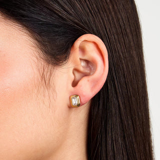 Orecchini A Lobo "T-Design" Trussardi