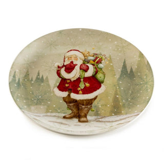 Piatto Babbo Natale Lamart