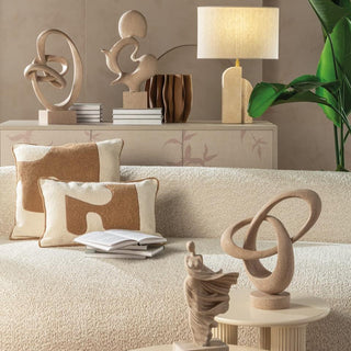 Scultura Decorativa L'Oca Nera h.34 cm.