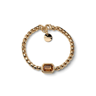 Bracciale Joya Cristallo Giallo Unoaerre