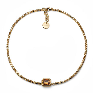 Collana Joya Cristallo Giallo Unoaerre