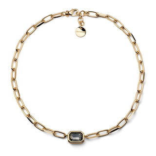 Collana Joya Catena Cristallo Grigio Unoaerre