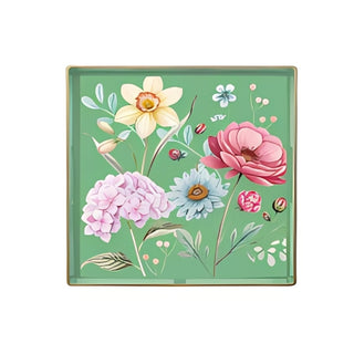 Vassoio Narciso "Summer Time" Andrea Fontebasso 35x35 cm.