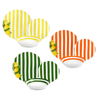 Servizio di Piatti 36 pz. “Lemon” Fade Maison