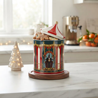 Scatola Xmas Circus Fade Maison 10x10x15 cm.