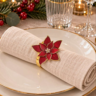Set 6 Legatovaglioli Stella Natale Fade Maison 5x5 cm.