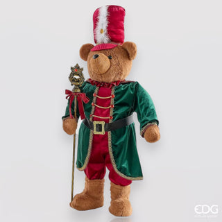 Decoro Orso Soldatino EDG h.100 cm.
