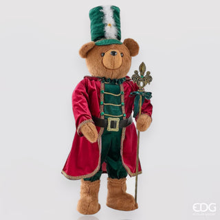 Decoro Orso Soldatino EDG h.100 cm.