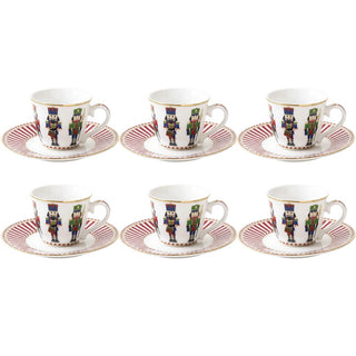 Bomboniera Set 6 Tazzine "Nutcracker" Easy Life