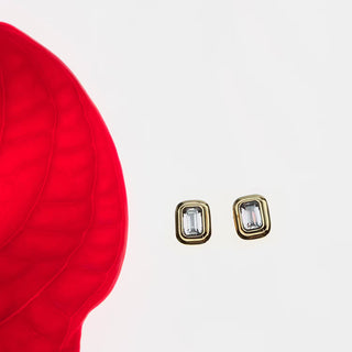 Orecchini A Lobo "T-Design" Trussardi