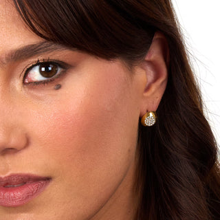 Orecchini A Lobo "T-Design" Trussardi