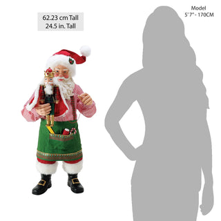 Santa Claus Nutcracker Enesco h.62.5 cm.
