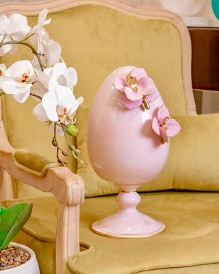 Uovo Decorativo Dea Capodimonte h.33 cm.