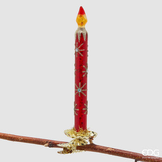 Set 6 Candele con Clip EDG h.18 cm.
