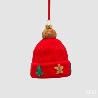 Set 6 Addobbi Cappello h. 9 cm.