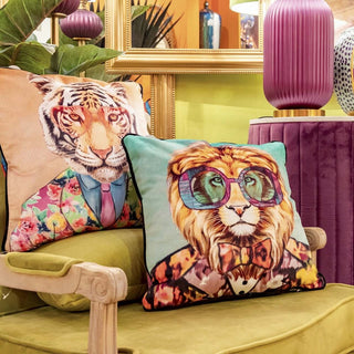 Cuscino Double Face Lion Garpe Interiores