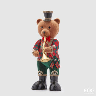 Decoro Orso Noel EDG h.61 cm.