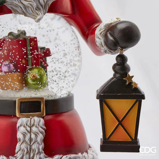 Babbo Natale Sferacqua con Led  EDG h.50 cm.