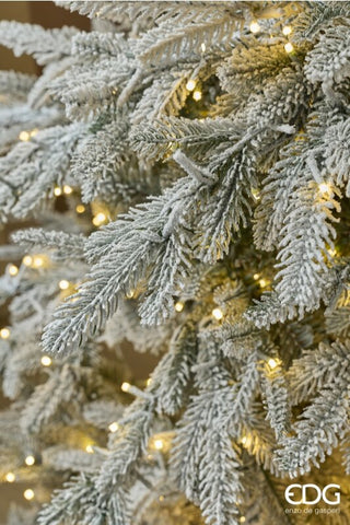 Albero Pino Cortina Innevato 1800 MiniLed EDG h.180 cm.