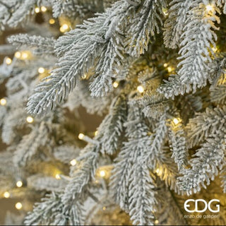 Albero Pino Cortina Innevato 4500 MiniLed EDG h.270 cm.