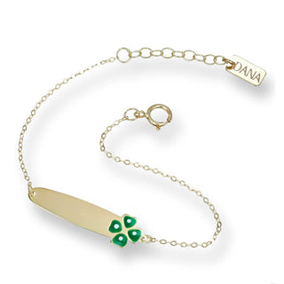 Bracciale Quadrifoglio Dana L’Or 9 Carati