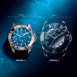Orologio Solo Tempo "Nereide Tungsteno" Venezianico