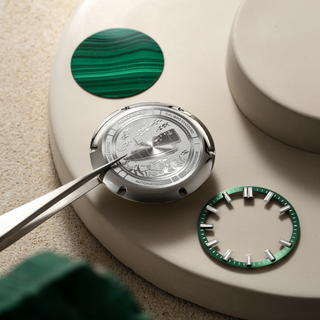 Orologio Solo Tempo "Nereide Malachite" Venezianico