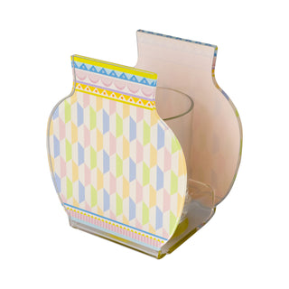 Bomboniera Vasetto Lisbona "Special Moments" Vesta 10,5x7xh.12 cm.