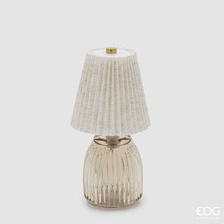 Lampada da Tavolo "Plissé" EDG h.22cm.