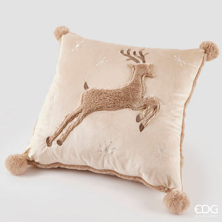 Cuscino Renna Quadrato EDG h.45 cm.