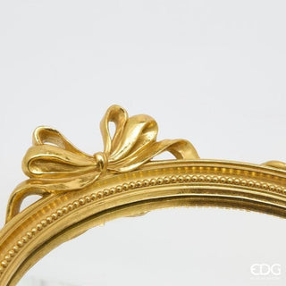 Vassoio Decorativo Oro Fiocchi Ovale EDG