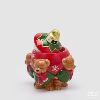 Contenitore Orsi con Palla EDG h.25 cm.