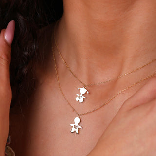 Collana Primi Battiti Dana L’Or 9 Carati