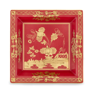 Svuotatasche "Oriente Italiano Rubrum" Richard Ginori 24.5 cm.