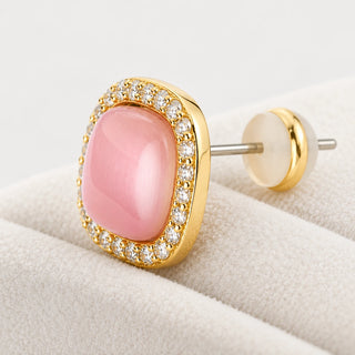 Orecchini Cat Eye Carré "Contemporary Jewels Evolution" Barbieri Creazioni