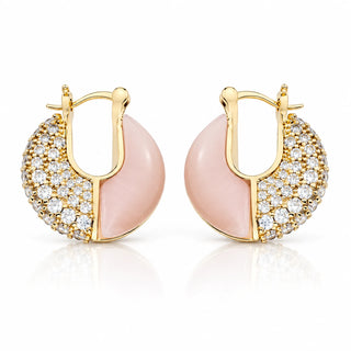 Orecchini Halfmoon Bicolor "Contemporary Jewels Evolution" Barbieri Creazioni