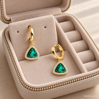 Orecchini Trillant Spring "Contemporary Jewels Evolution" Barbieri Creazioni