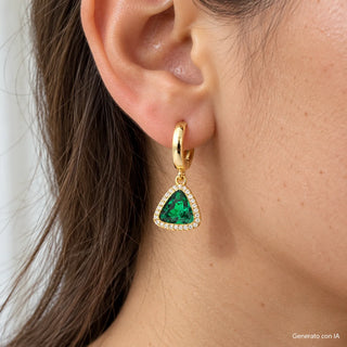 Orecchini Trillant Spring "Contemporary Jewels Evolution" Barbieri Creazioni