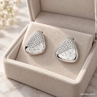 Orecchini Triangle Wave "Contemporary Jewels Classy" Barbieri Creazioni