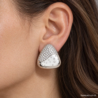 Orecchini Triangle Wave "Contemporary Jewels Classy" Barbieri Creazioni