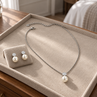 Set Collana+Orecchini Round "Contemporary Jewels Classy" Barbieri Creazioni