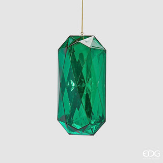 Set 6 pz. Decoro Diamante Rettangolare da Appendere EDG h.14,5 cm.