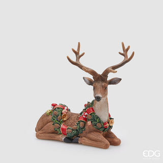 Decoro Renna EDG h.25.5 cm.