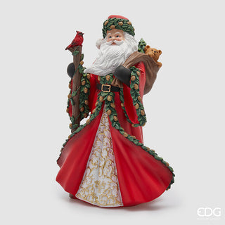 Decoro Babbo Natale Viandante EDG h.47 cm.