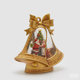Decoro Campana con Musica, Movimento e Led EDG h.24 cm.