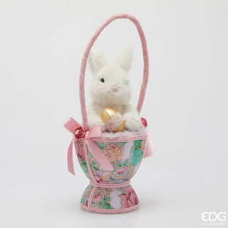 Decoro Cesto Coniglio EDG h.54 cm.