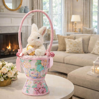 Decoro Cesto Coniglio EDG h.54 cm.