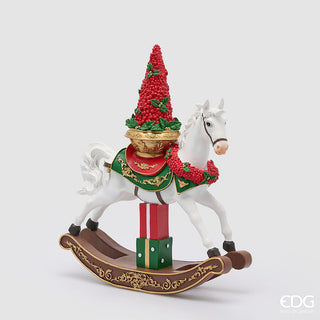 Decoro Cavallo a Dondolo EDG h.43.5 cm.