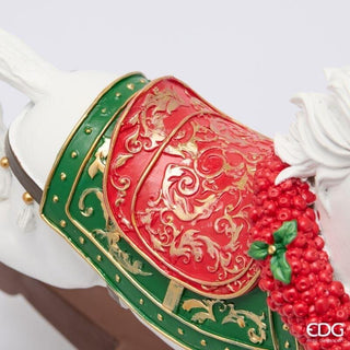 Decoro Cavallo a Dondolo EDG h.30.5 cm.