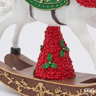 Decoro Cavallo a Dondolo EDG h.30.5 cm.